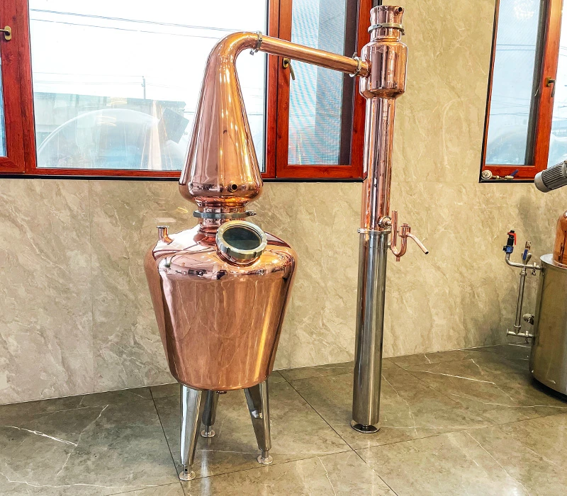100L home distillation column,rectification electric heating distill